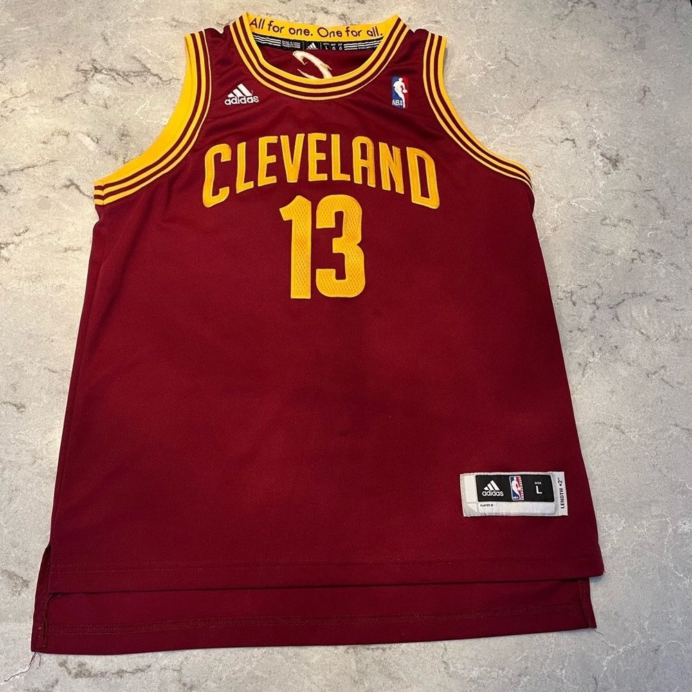 Cleveland youth basketball Thompson #13 tank top, size Large *